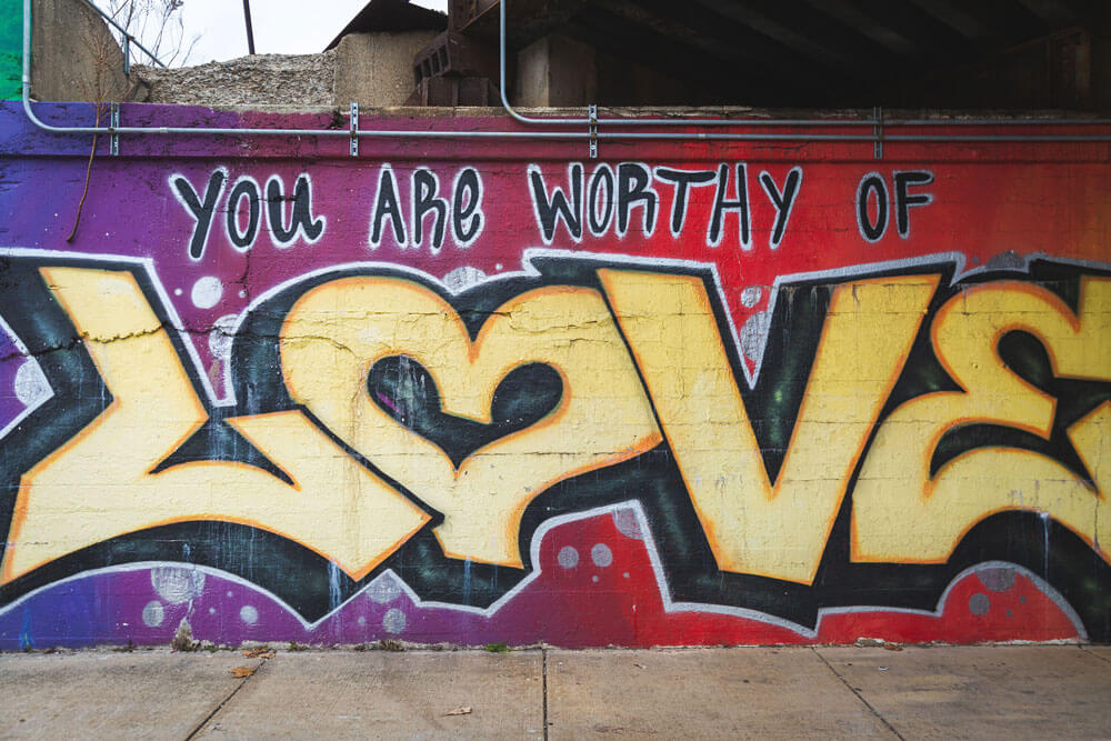 worthy of love Humbolt Park Chicago mural